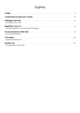 Pauză de cafea la pian - TOC