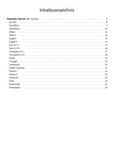 Deutscher Tanz Nr. 10 - TOC