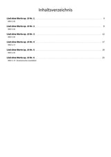 Lieder ohne Worte op. 19 - TOC