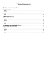 Three International Lullabies - TOC