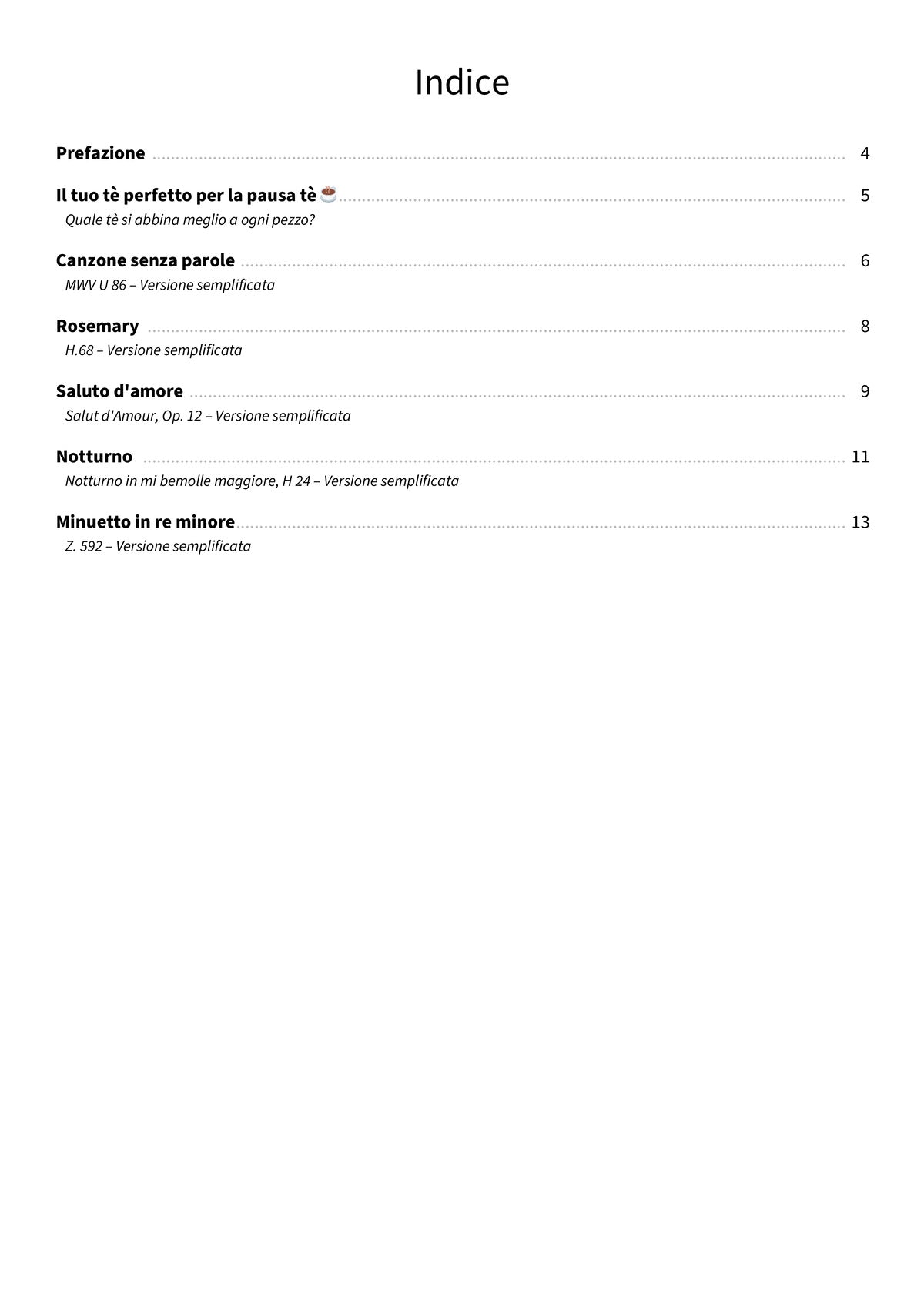 Pausa tè al pianoforte - TOC